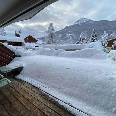 Appartement 4 Pers Grande Terrasse Vue Pistes Ski Saint-Chaffrey Εξωτερικό φωτογραφία