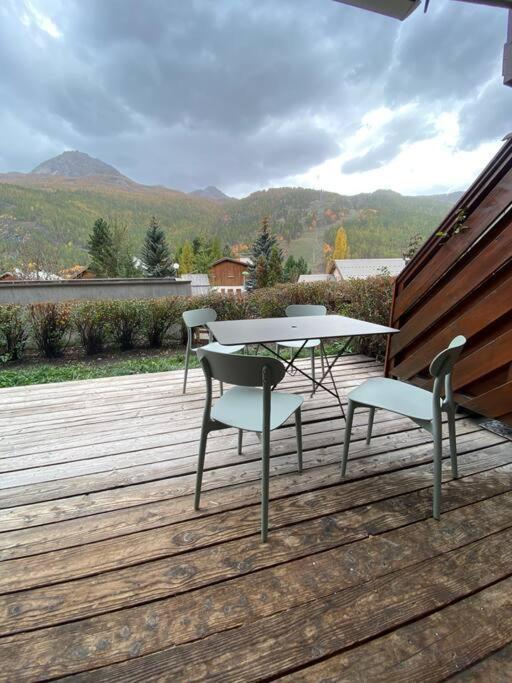 Appartement 4 Pers Grande Terrasse Vue Pistes Ski Saint-Chaffrey Εξωτερικό φωτογραφία